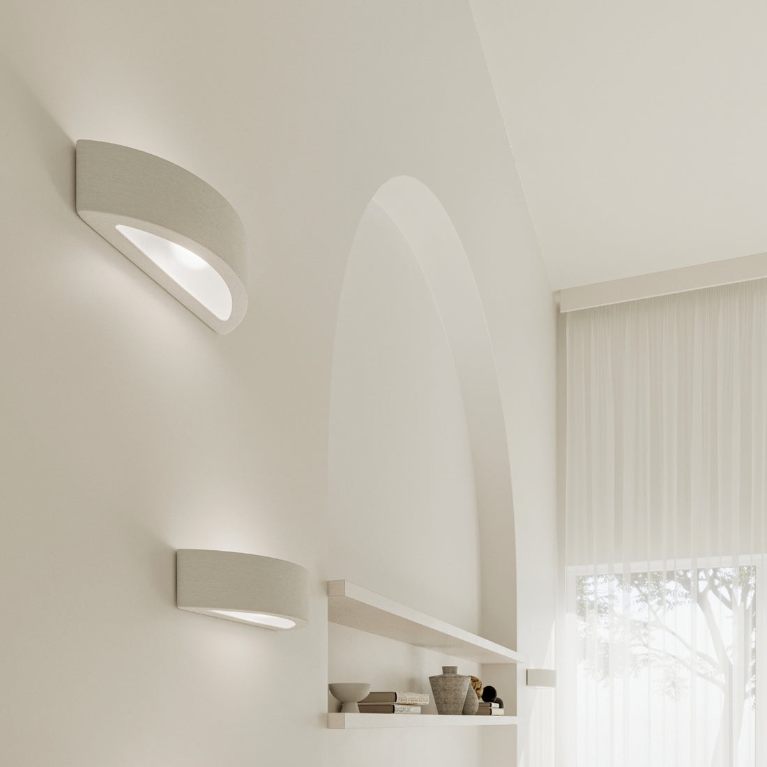 Wall lamp ceramic ATENA - Diamond Work Sp. z o.o.