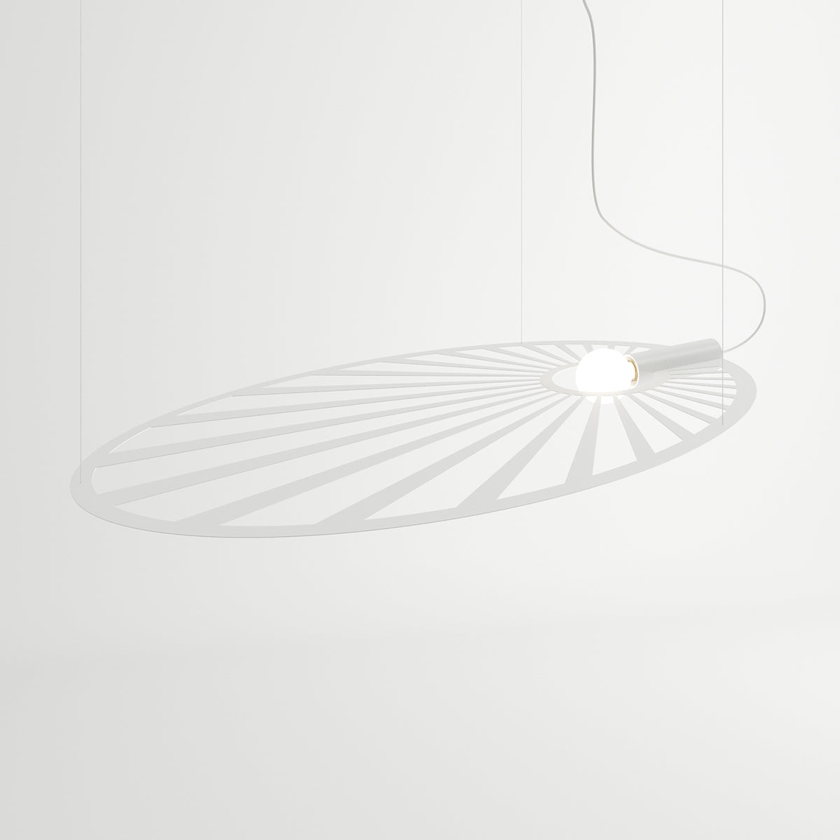 Pendant lamp LEHDET white