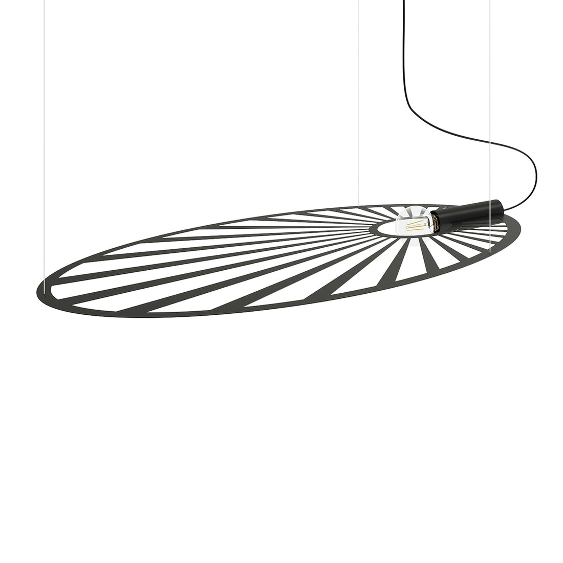 Pendant lamp LEHDET black