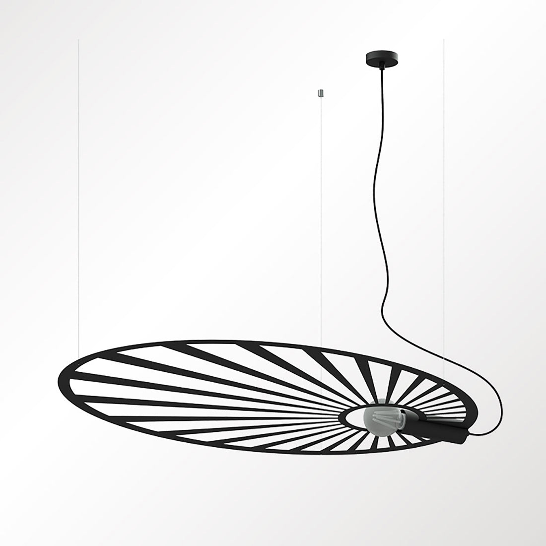 Pendant lamp LEHDET black
