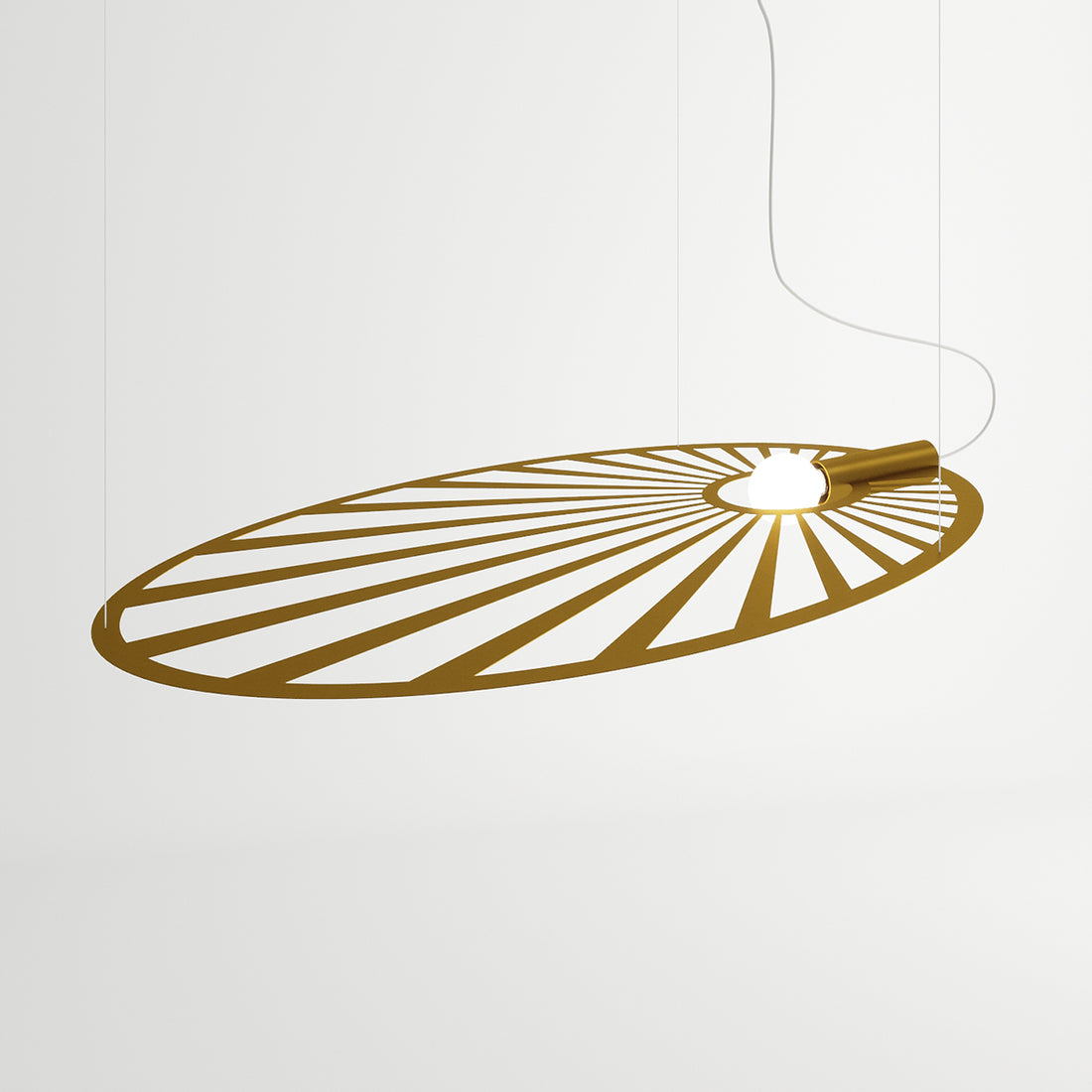 Pendant lamp LEHDET golden