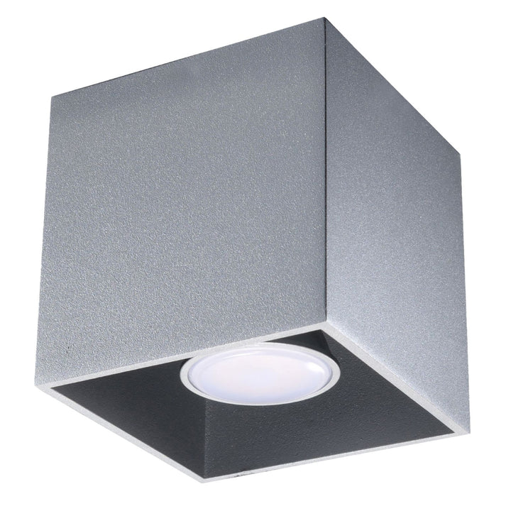 Ceiling lamp QUAD 1 grey - Diamond Work Sp. z o.o.