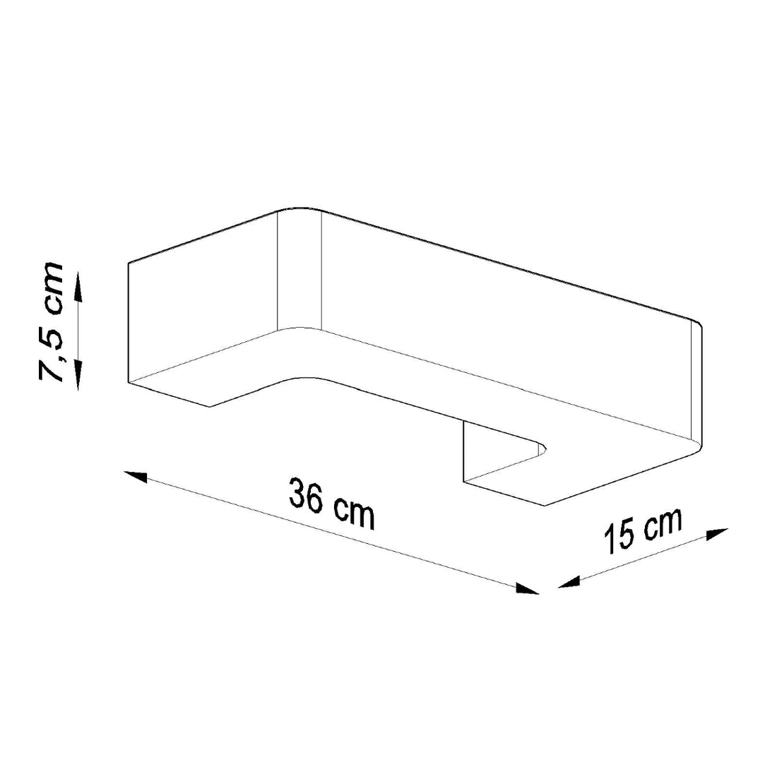Wall lamp ceramic MAGNET - Diamond Work Sp. z o.o.