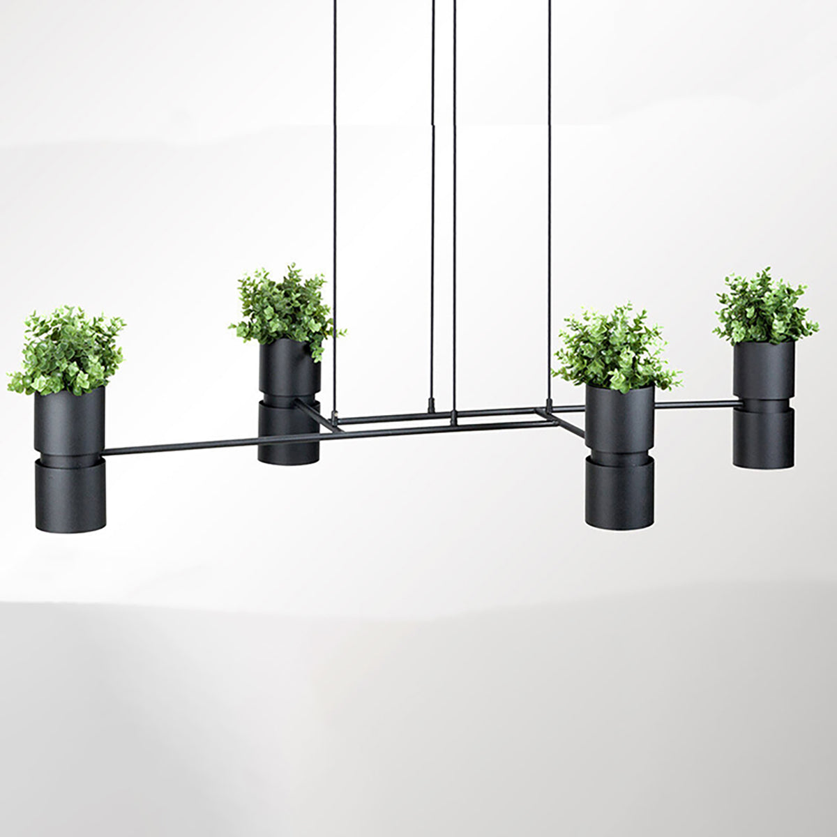 Pendant lamp KUKKIA black