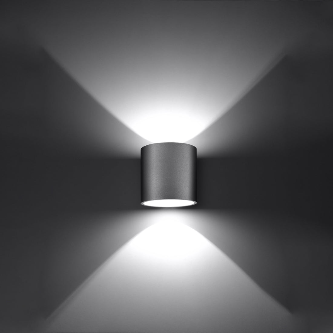 Wall lamp ORBIS 1 grey - Diamond Work Sp. z o.o.