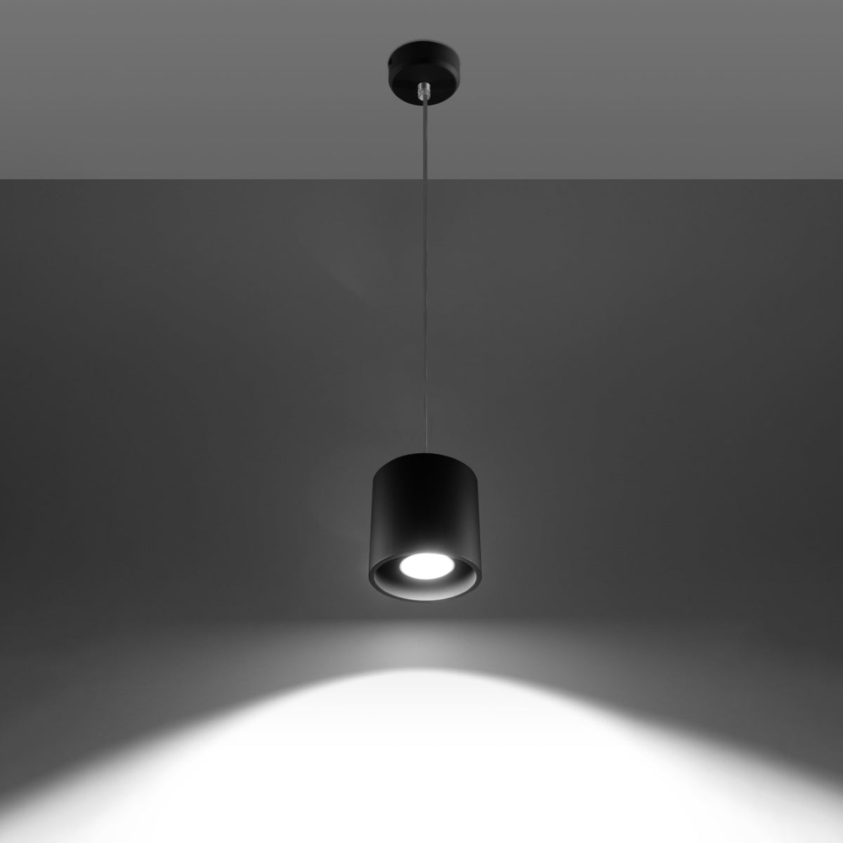 Pendant lamp ORBIS 1 black - Diamond Work Sp. z o.o.