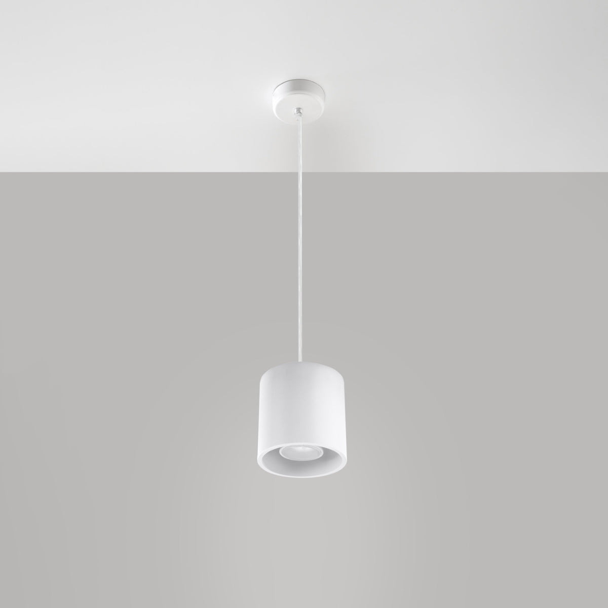 Pendant lamp ORBIS 1 white - Diamond Work Sp. z o.o.