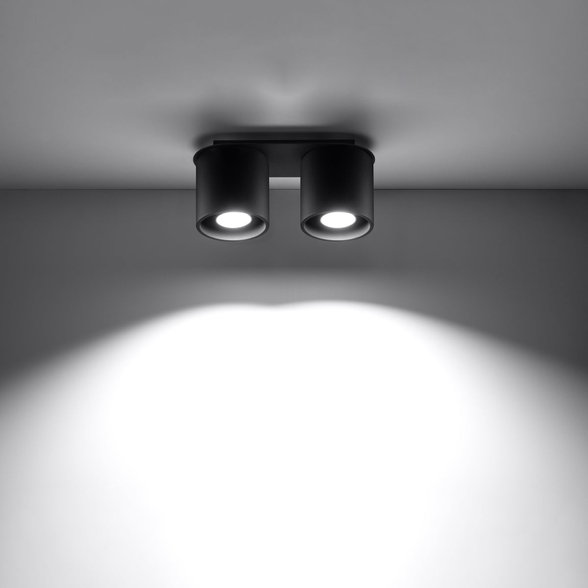 Ceiling lamp ORBIS 2 black - Diamond Work Sp. z o.o.