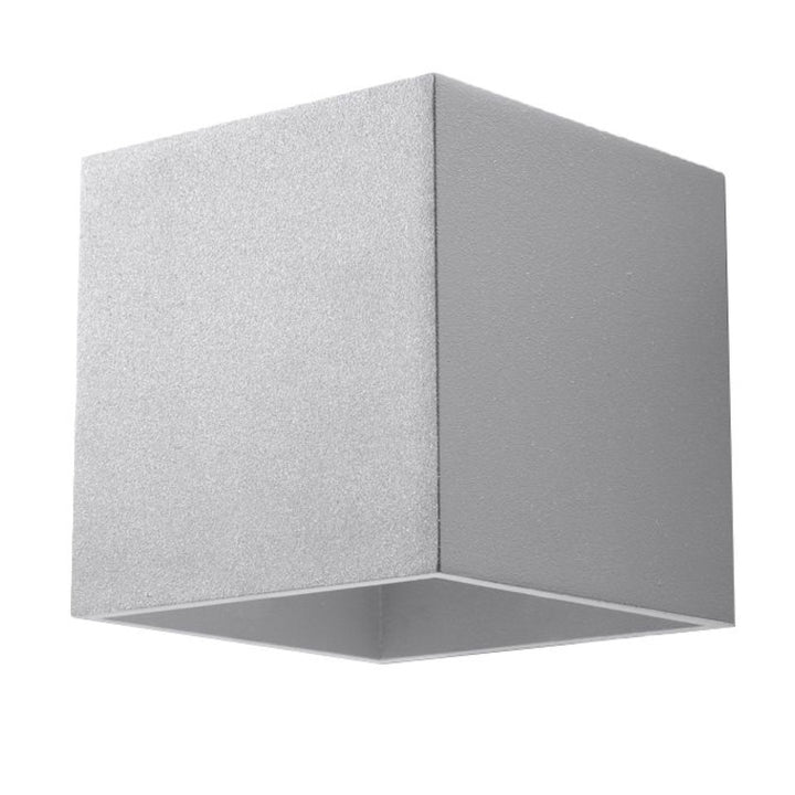 Wall lamp QUAD 1 grey - Diamond Work Sp. z o.o.