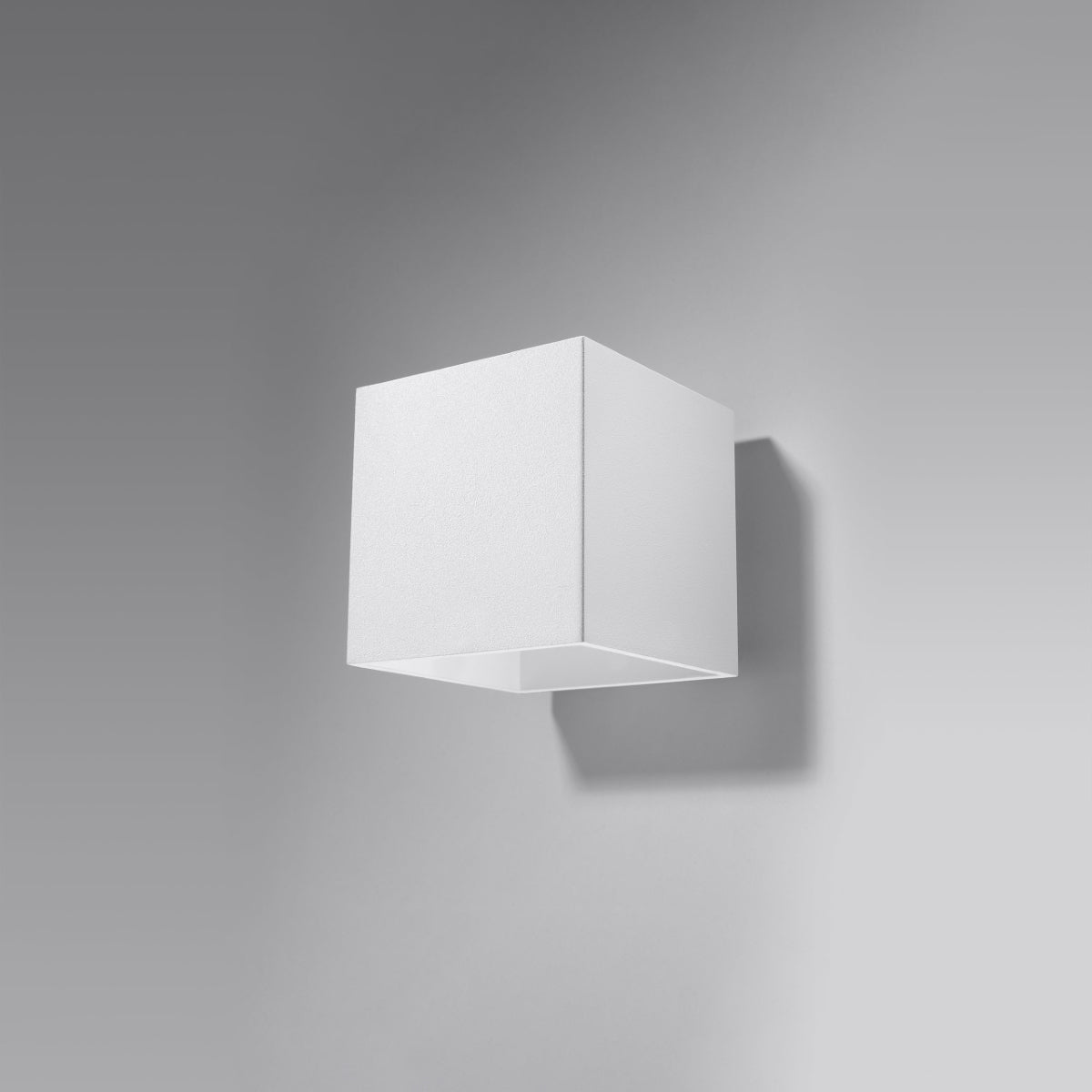 Wall lamp QUAD 1 white - Diamond Work Sp. z o.o.