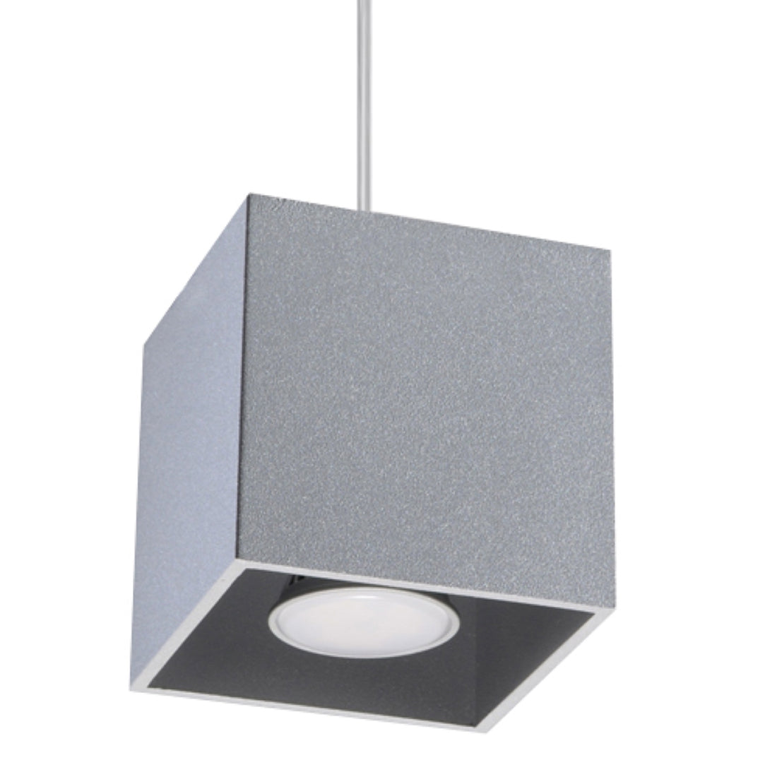 Pendant lamp QUAD 1 grey - Diamond Work Sp. z o.o.