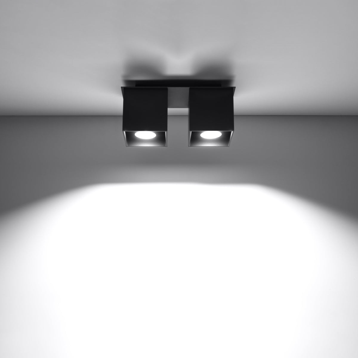 Ceiling lamp QUAD 2 black - Diamond Work Sp. z o.o.