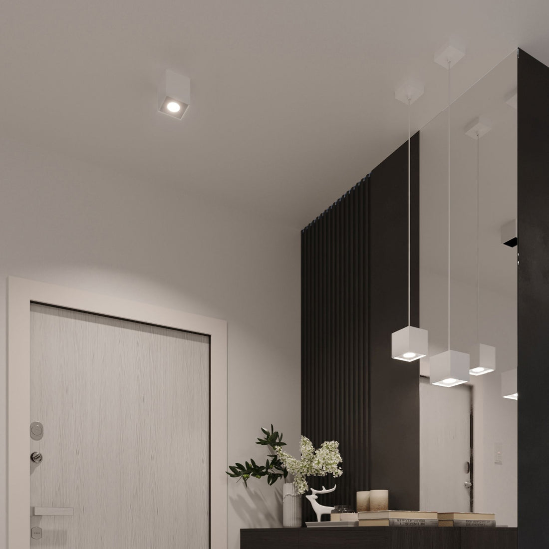 Ceiling lamp QUAD 2 white - Diamond Work Sp. z o.o.