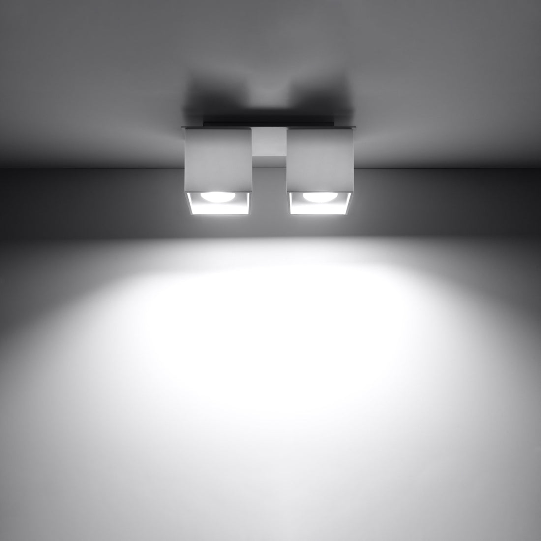 Ceiling lamp QUAD 2 white - Diamond Work Sp. z o.o.