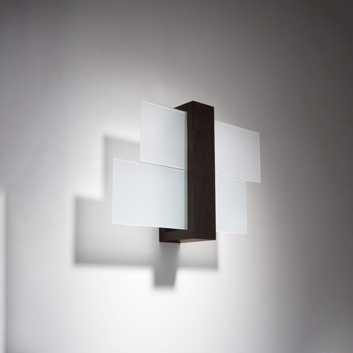 Wall lamp FENIKS 1 wenge - Diamond Work Sp. z o.o.