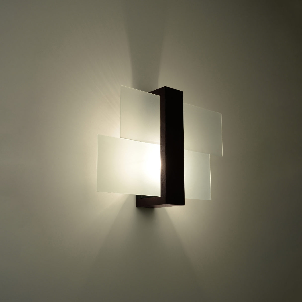 Wall lamp FENIKS 1 wenge - Diamond Work Sp. z o.o.