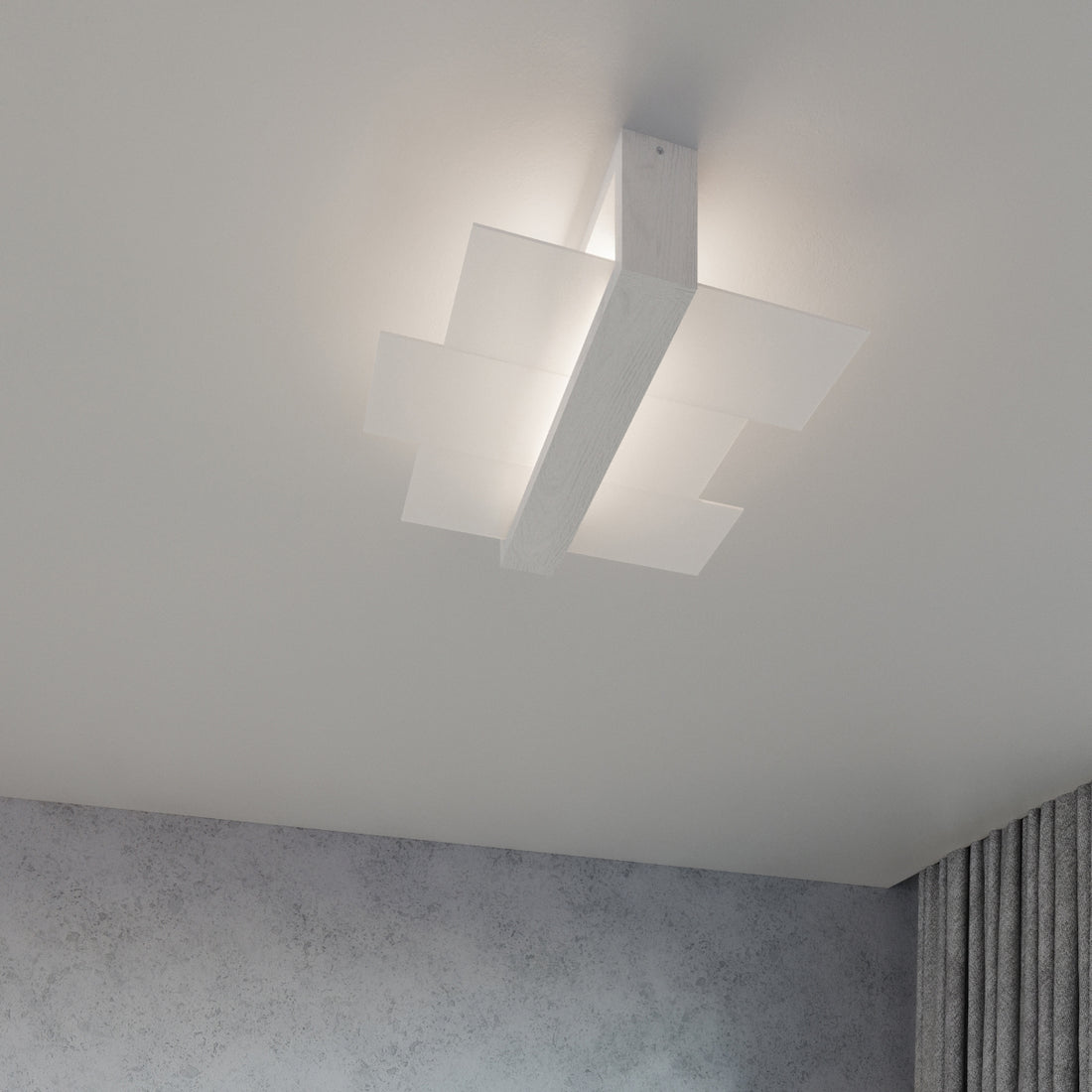 Ceiling lamp FENIKS 2 white - Diamond Work Sp. z o.o.