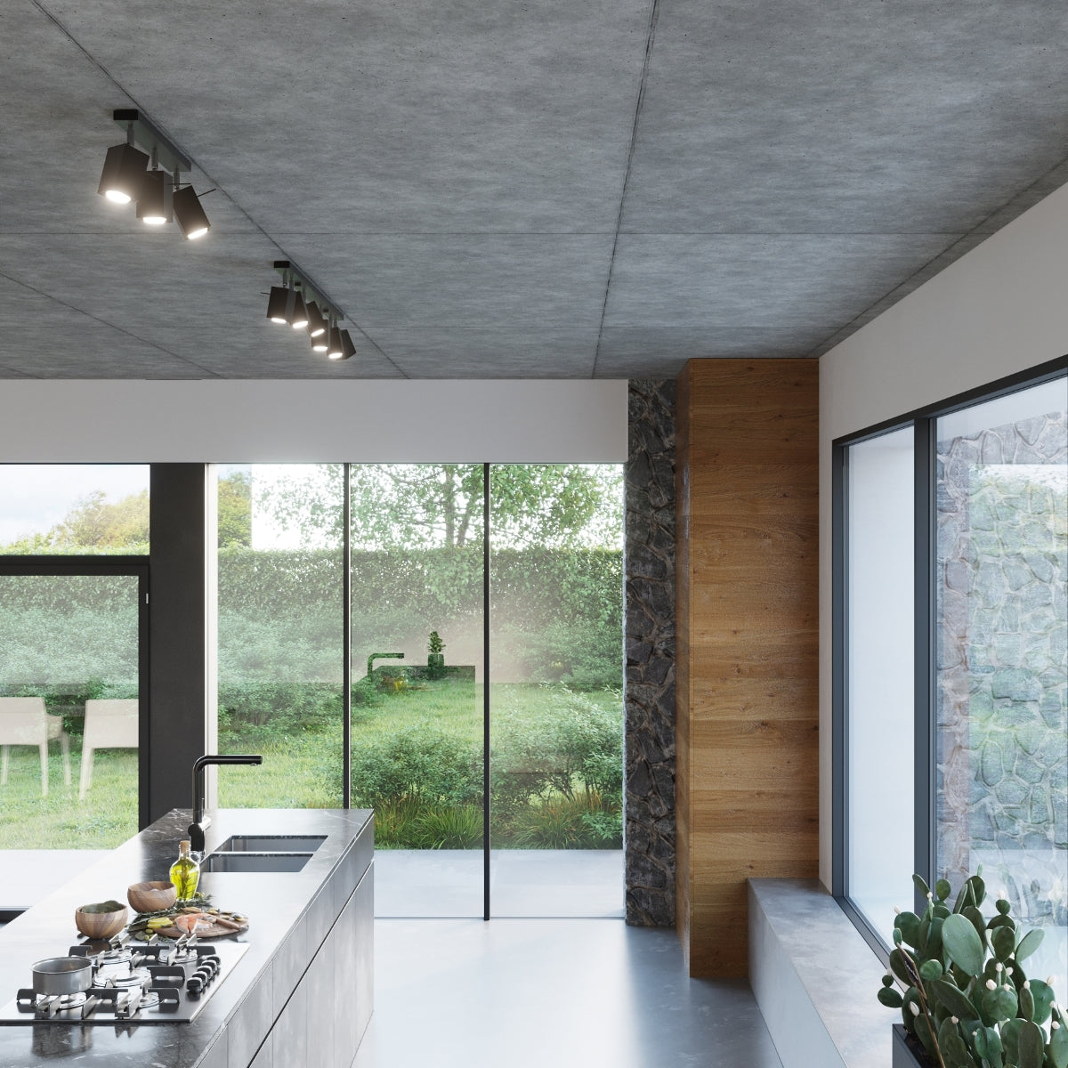 Wall lamp MERIDA black - Diamond Work Sp. z o.o.