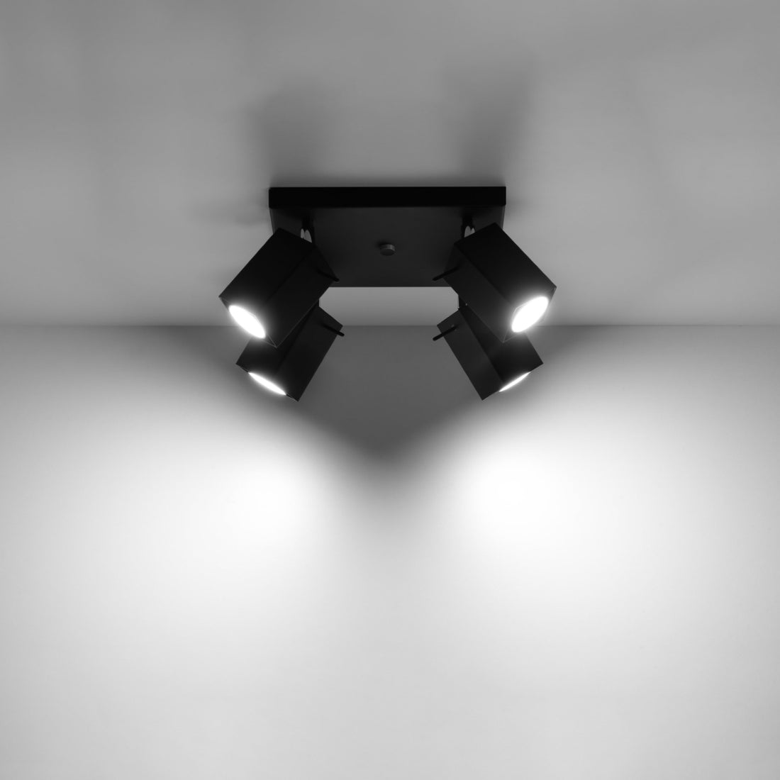 Ceiling lamp MERIDA 4 black - Diamond Work Sp. z o.o.