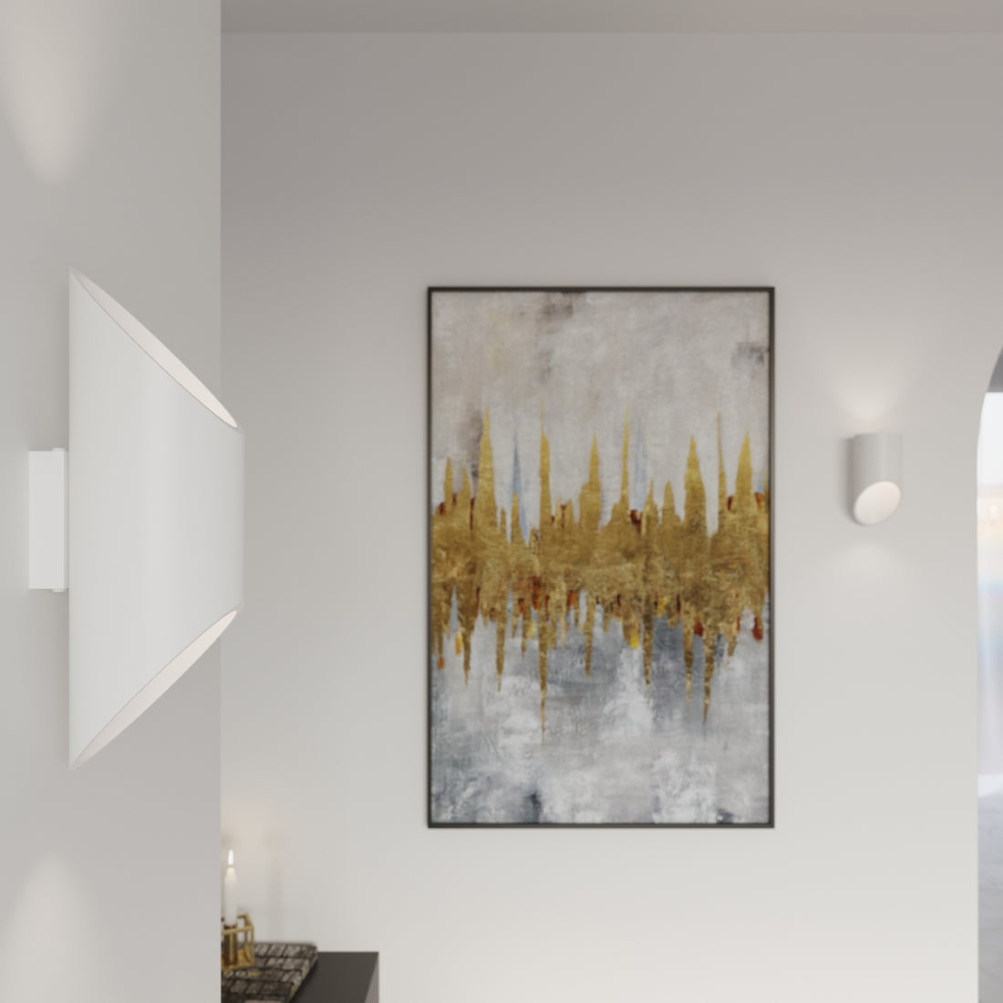Wall lamp PENNE 30 white - Diamond Work Sp. z o.o.