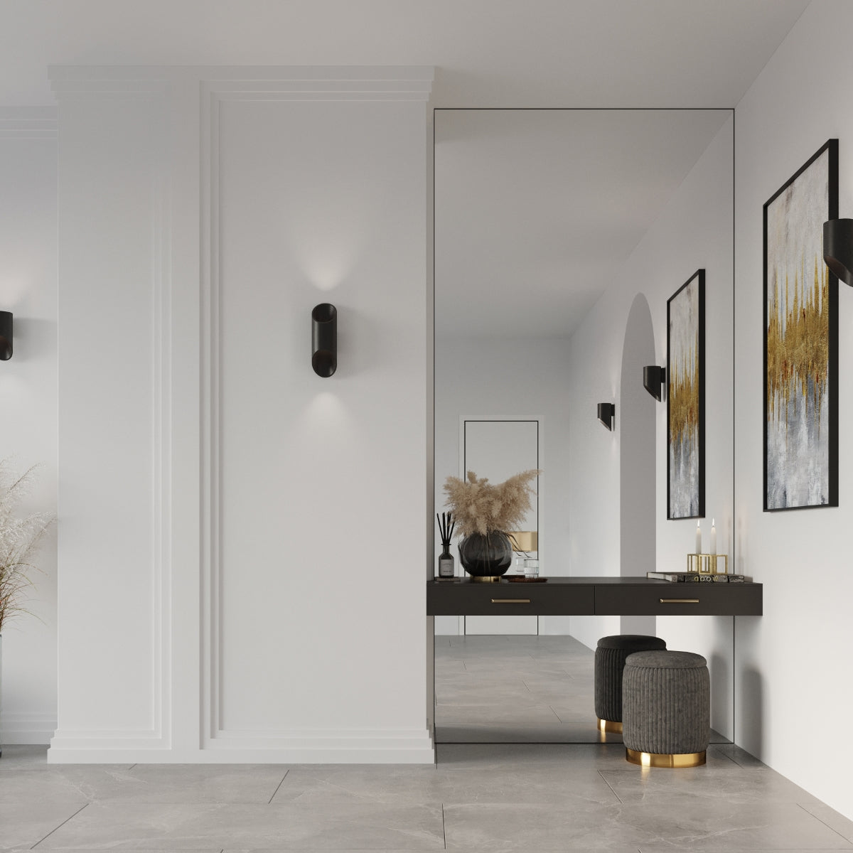 Wall lamp PENNE 20 black - Diamond Work Sp. z o.o.