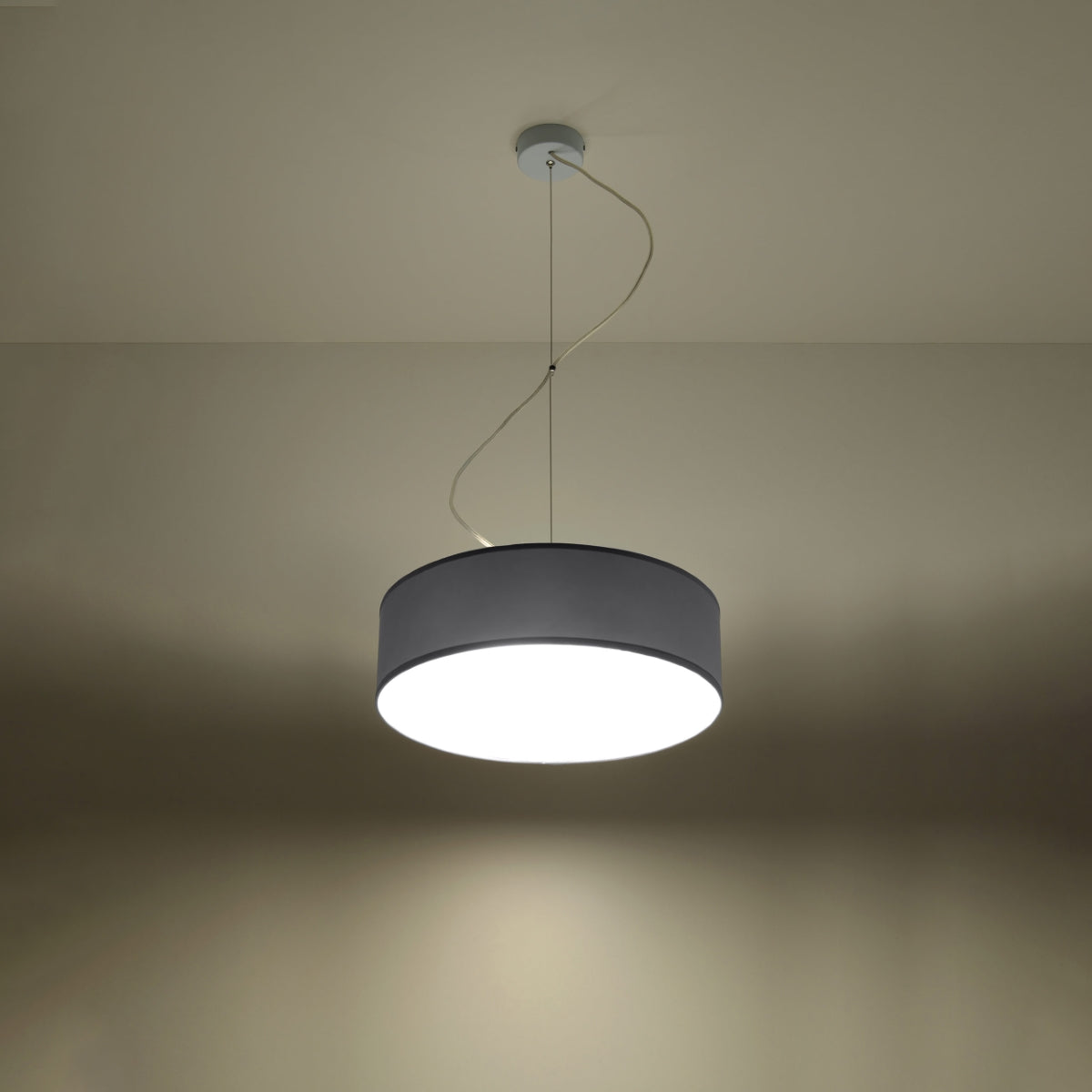 Pendant lamp ARENA 35 grey - Diamond Work Sp. z o.o.