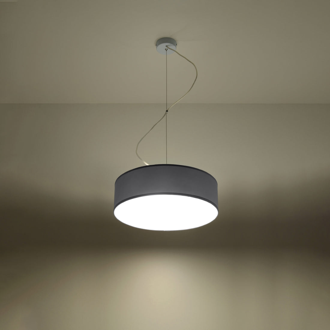 Pendant lamp ARENA 35 grey - Diamond Work Sp. z o.o.
