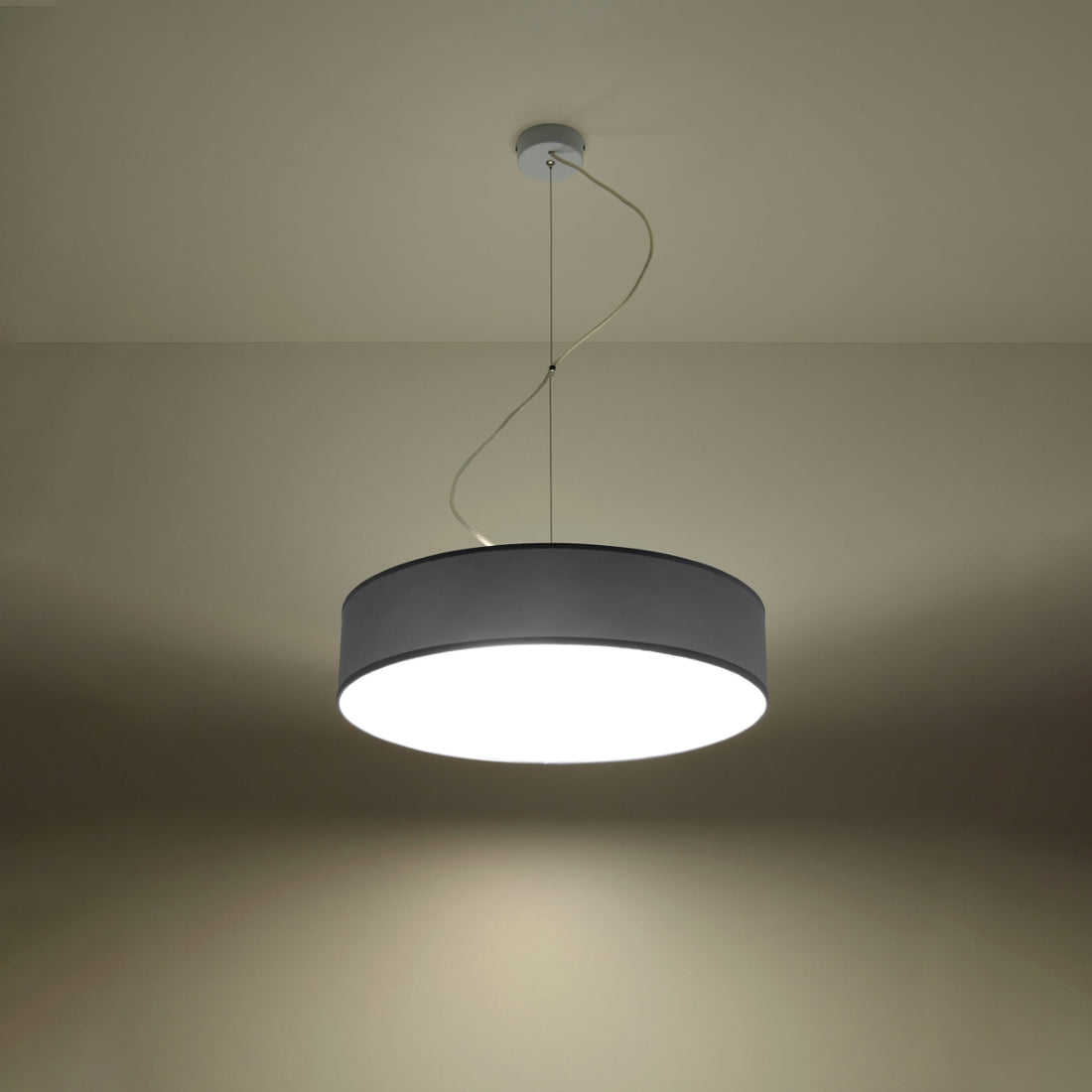 Pendant lamp ARENA 45 grey - Diamond Work Sp. z o.o.