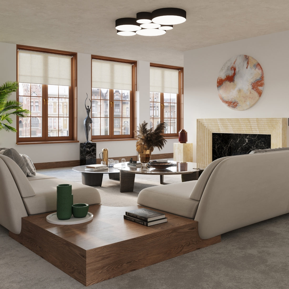 Ceiling lamp ARENA 35 black - Diamond Work Sp. z o.o.