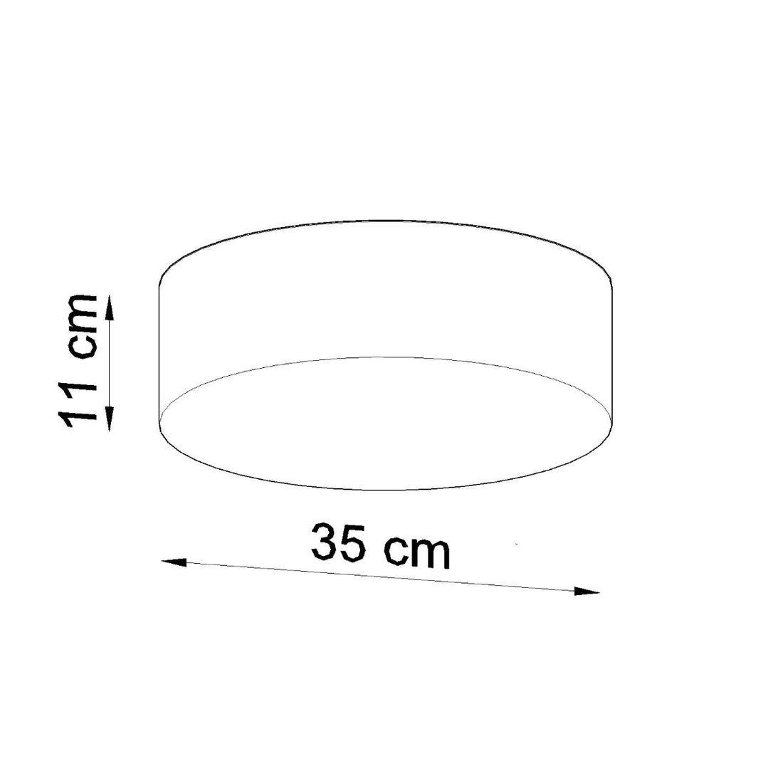 Ceiling lamp ARENA 35 white - Diamond Work Sp. z o.o.