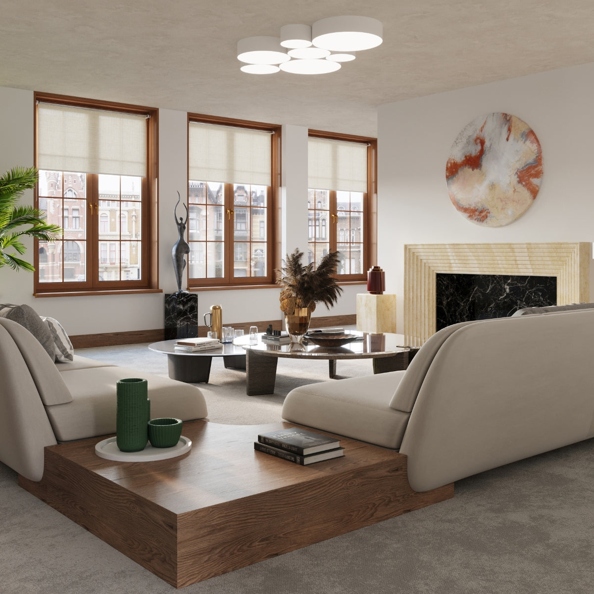 Ceiling lamp ARENA 35 white - Diamond Work Sp. z o.o.