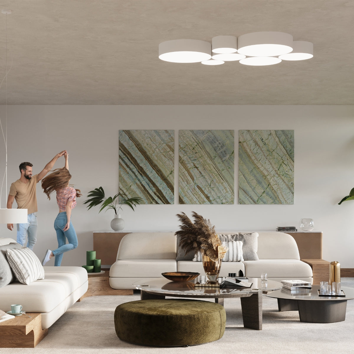 Ceiling lamp ARENA 35 white - Diamond Work Sp. z o.o.