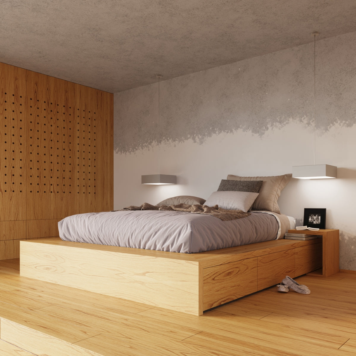 Ceiling lamp HORUS 35 grey - Diamond Work Sp. z o.o.