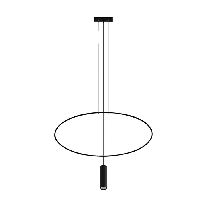 Pendant lamp HOLAR 1 black