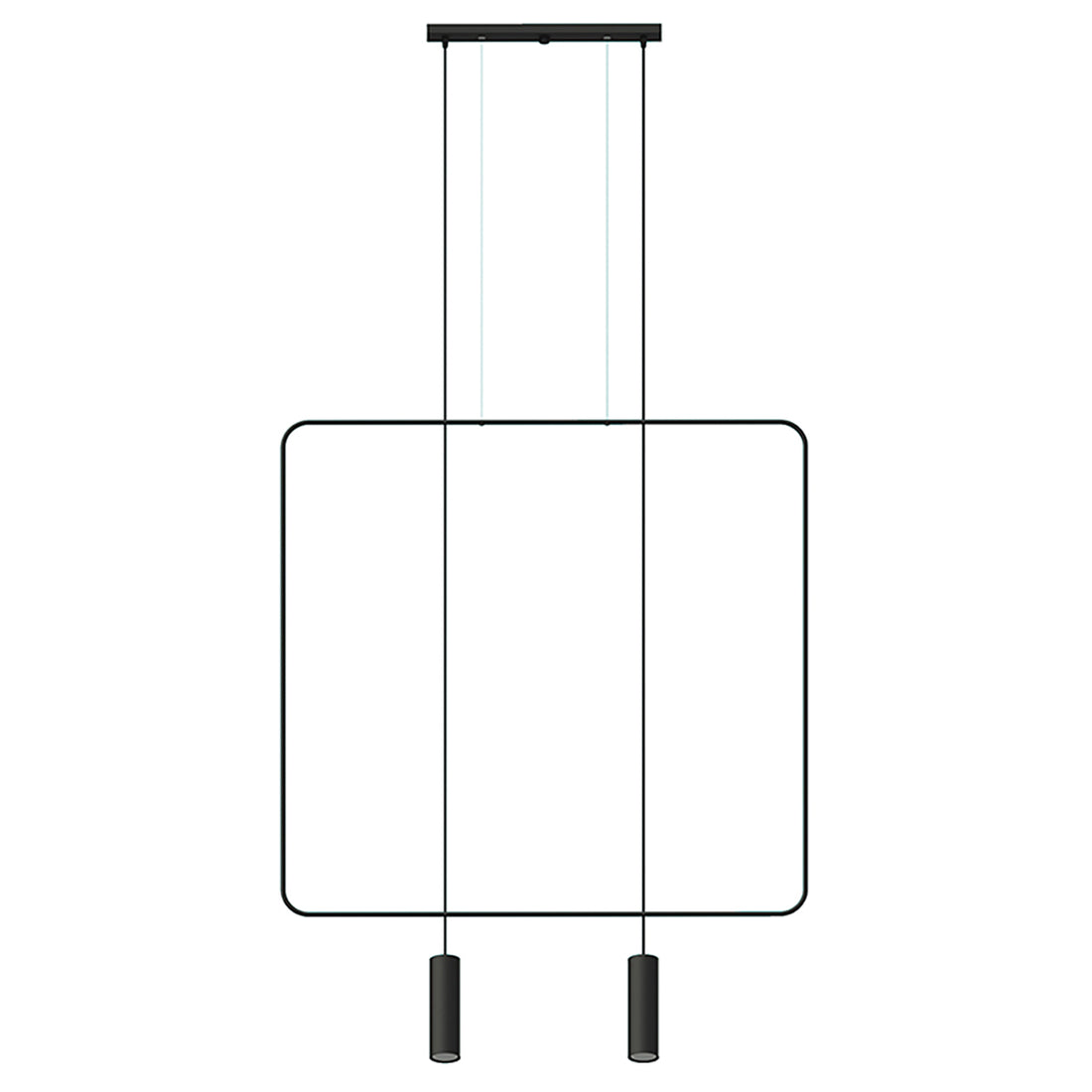 Pendant lamp RANA 2 black