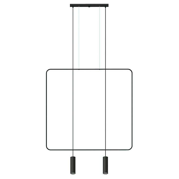 Pendant lamp RANA 2 black