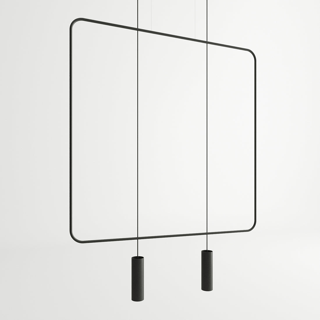 Pendant lamp RANA 2 black
