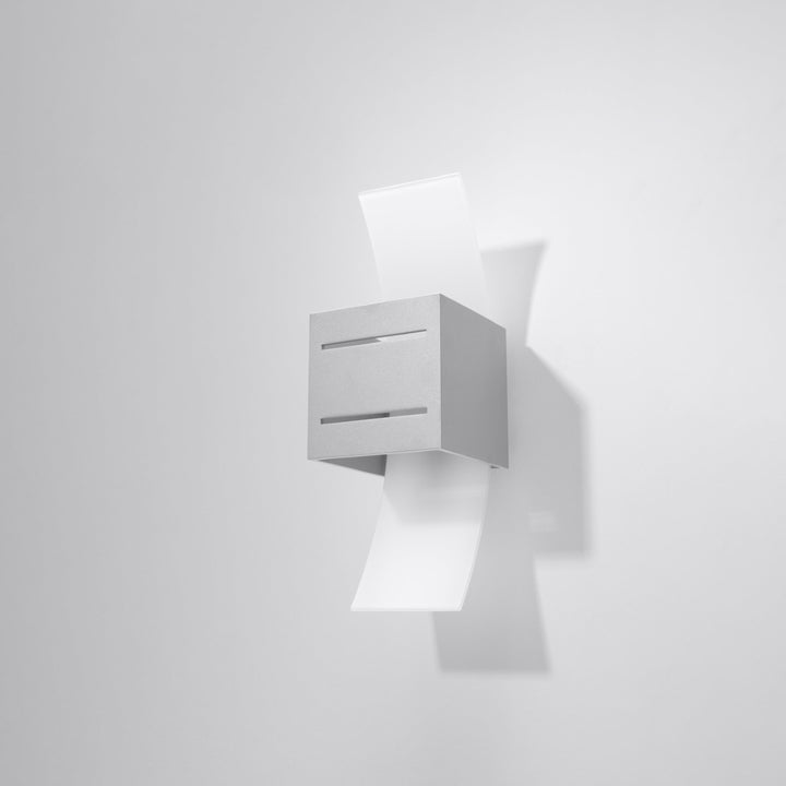 Wall lamp LORETO grey - Diamond Work Sp. z o.o.