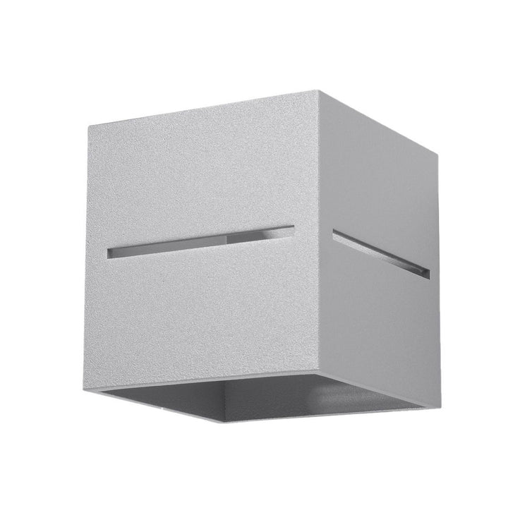 Wall lamp LOBO grey - Diamond Work Sp. z o.o.