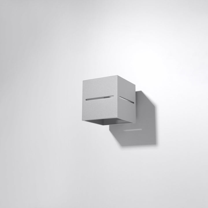 Wall lamp LOBO grey - Diamond Work Sp. z o.o.
