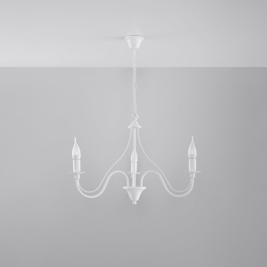 Chandelier MINERWA 3 white - Diamond Work Sp. z o.o.