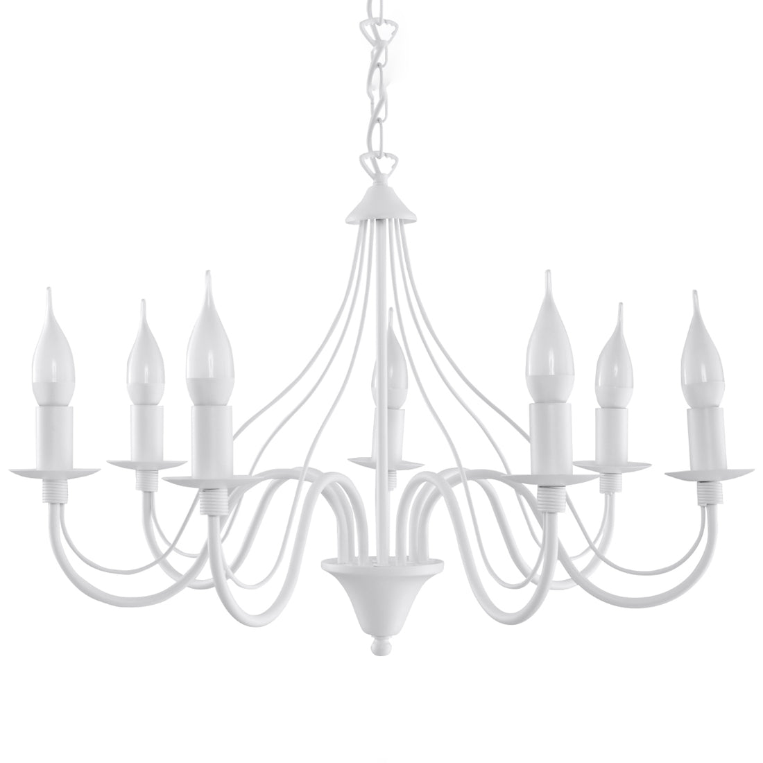 Chandelier MINERWA 7 white - Diamond Work Sp. z o.o.