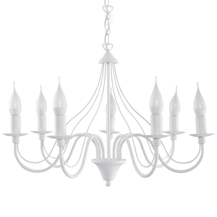 Chandelier MINERWA 7 white - Diamond Work Sp. z o.o.