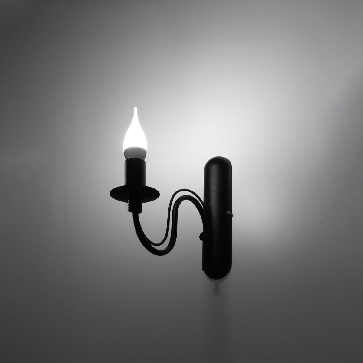 Wall lamp MINERWA black - Diamond Work Sp. z o.o.