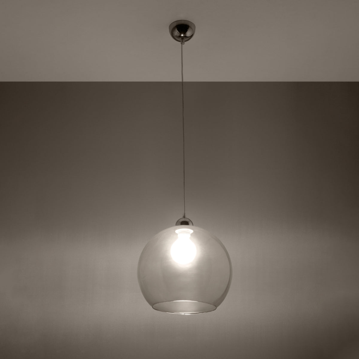 Pendant lamp BALL transparent - Diamond Work Sp. z o.o.