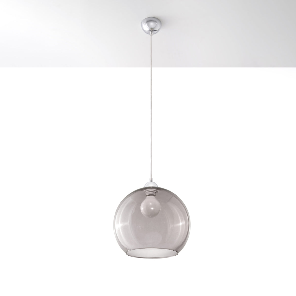 Pendant lamp BALL graphite - Diamond Work Sp. z o.o.