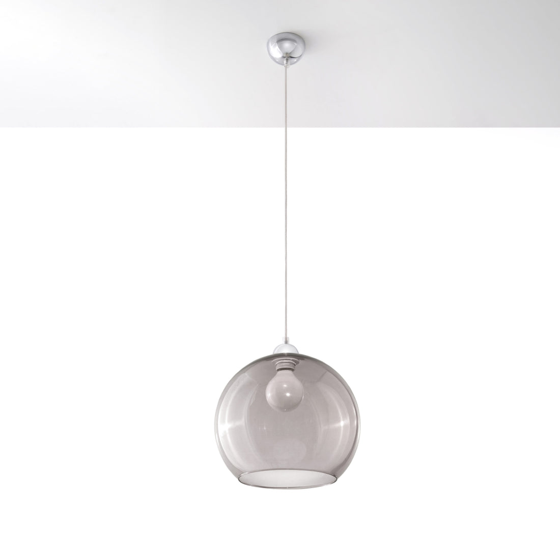 Pendant lamp BALL graphite - Diamond Work Sp. z o.o.