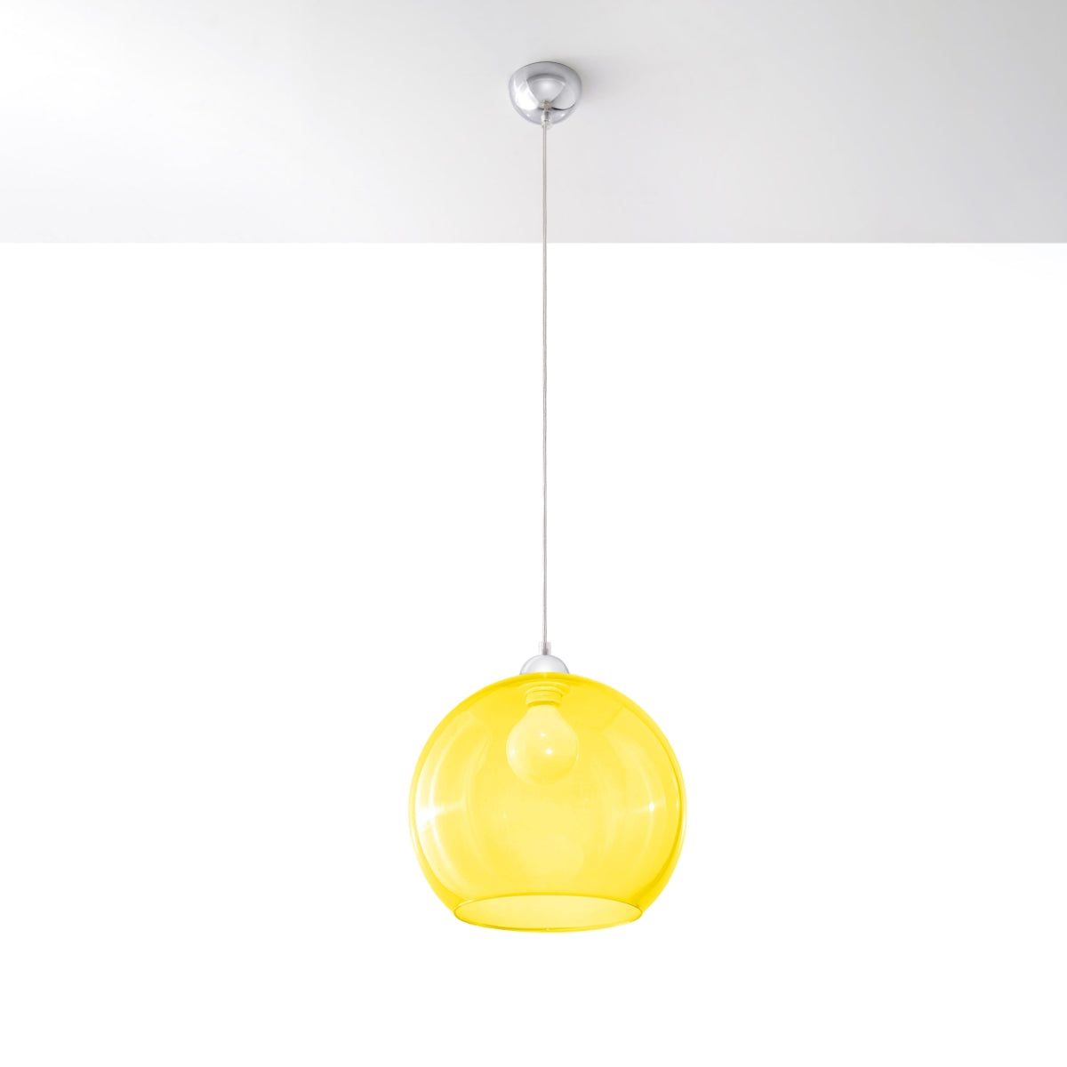Pendant lamp BALL yellow - Diamond Work Sp. z o.o.