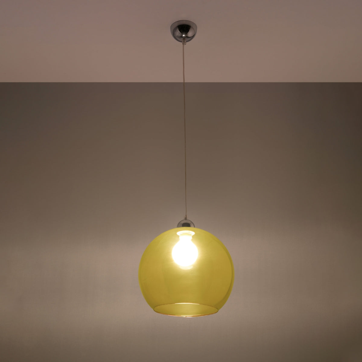 Pendant lamp BALL yellow - Diamond Work Sp. z o.o.