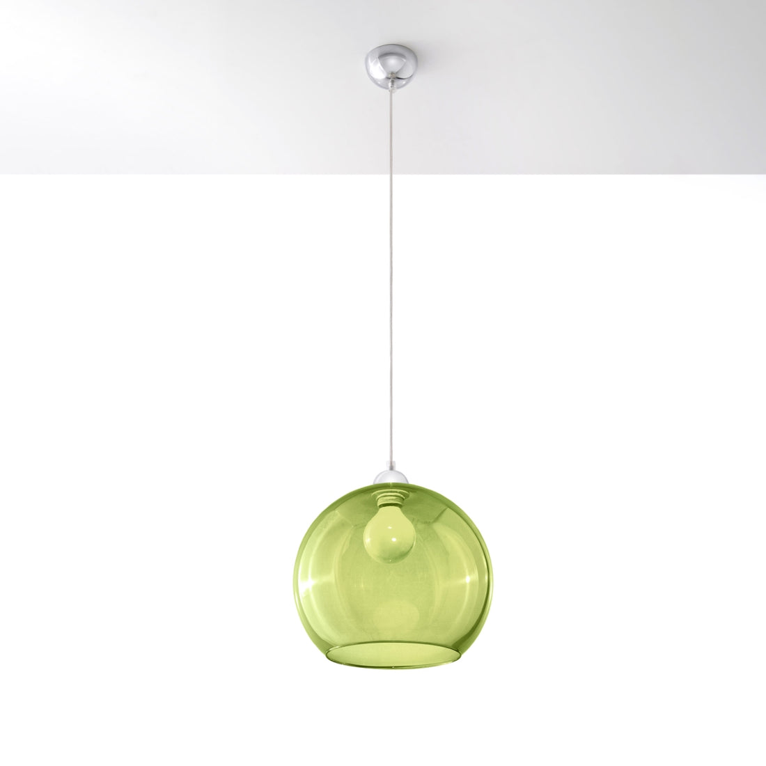 Pendant lamp BALL green - Diamond Work Sp. z o.o.